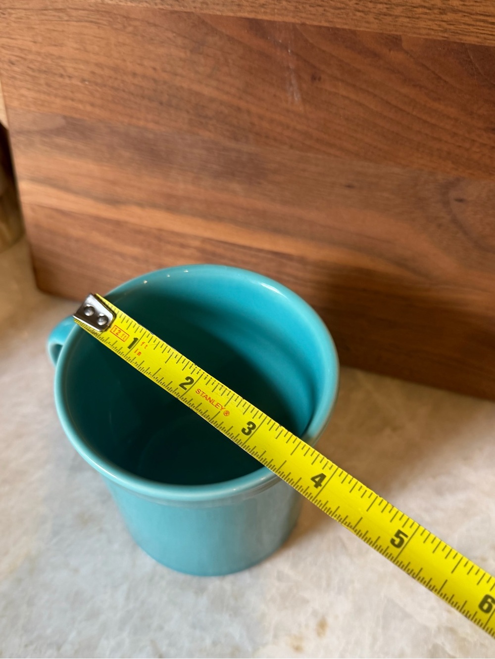 Fiesta ware  Java mug turquoise - Picture 3 of 7